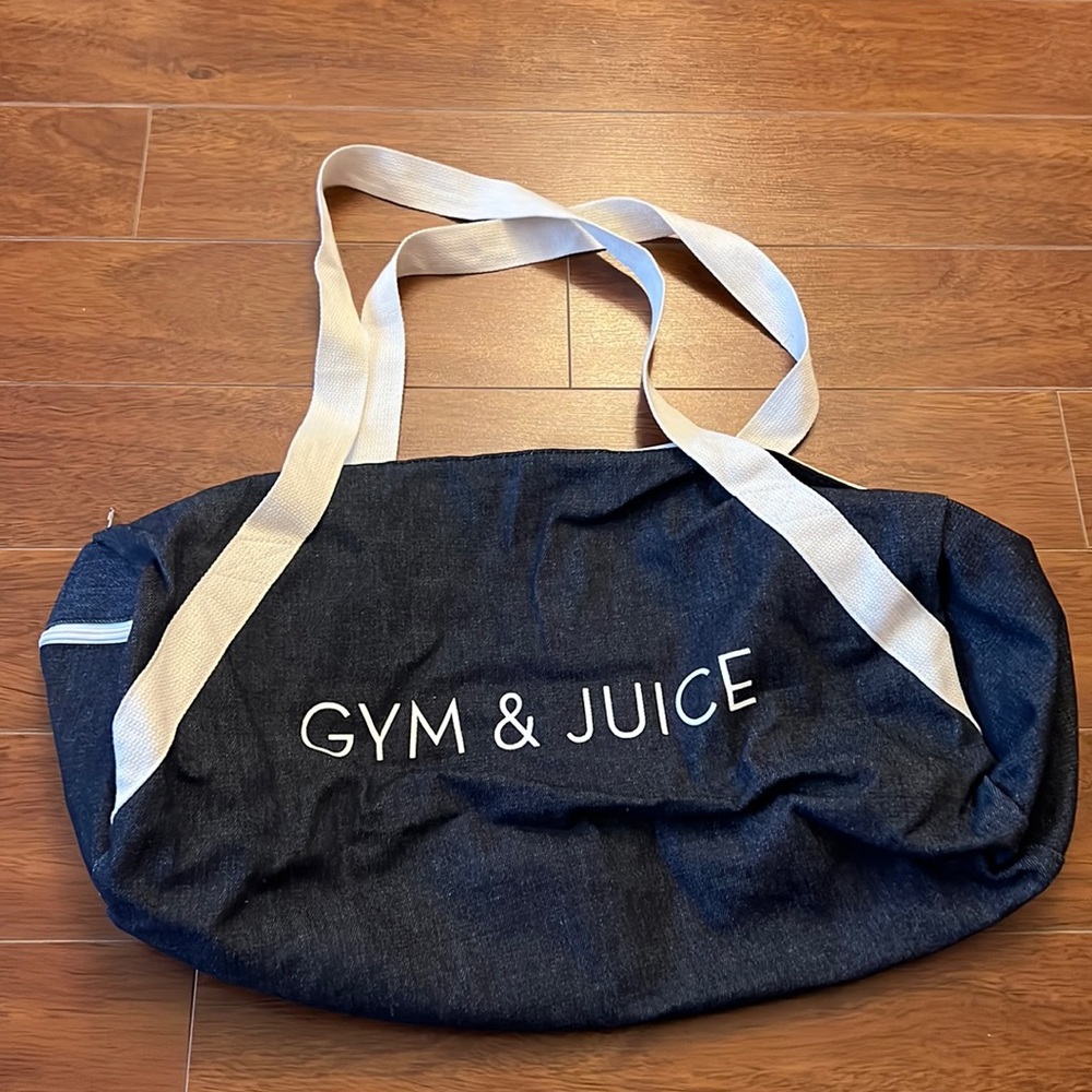 Private Party - Gym & Juice duffel bag.